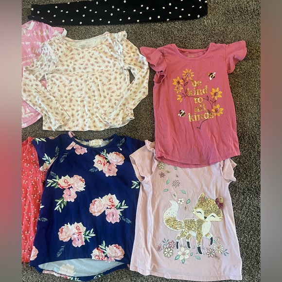 Girls 7/8 7-8 7 8 10-12 10/12 10 12 Lot Bundle Animal Tops Bottoms Shirts Pants - Picture 4 of 10